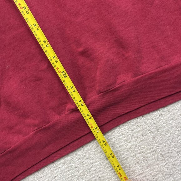 VTG Mountain Ridge Sweatshirt Bear Graphic Red Mock Neck Men Men L Canada Made - Picture 11 of 14